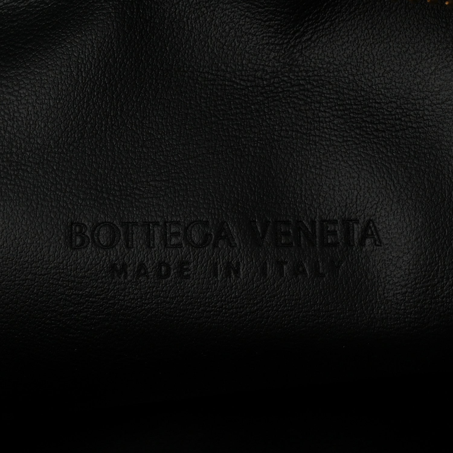 Nappa Intrecciato Teen Jodie Hobo Black
