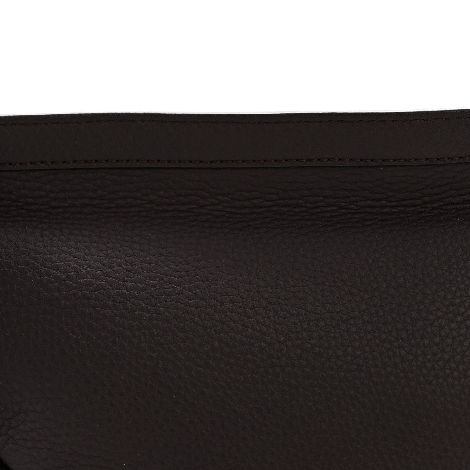 Grained Calfskin Small Slouchy Banana Bag Aubergine