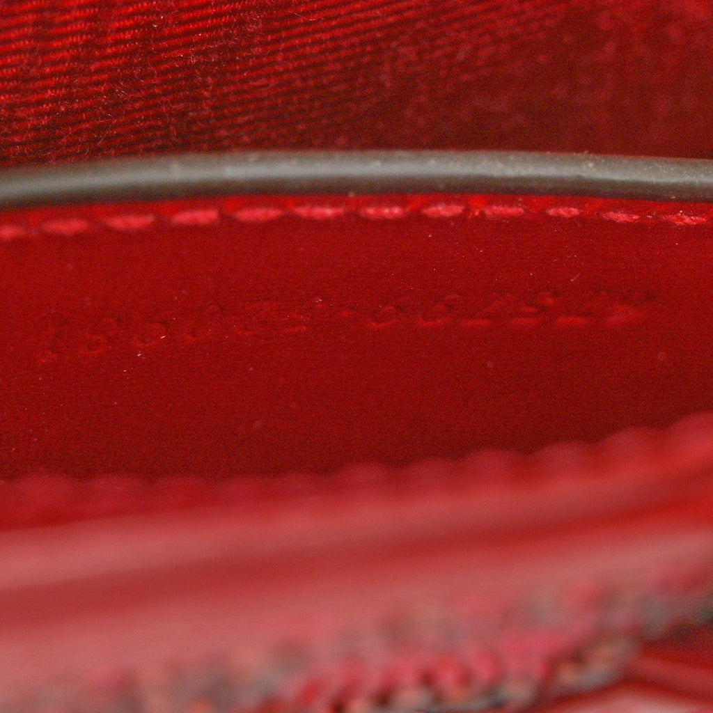 Calfskin Beaded Embroidery GG Monogram Mini Jackie 1961 Cherry Red