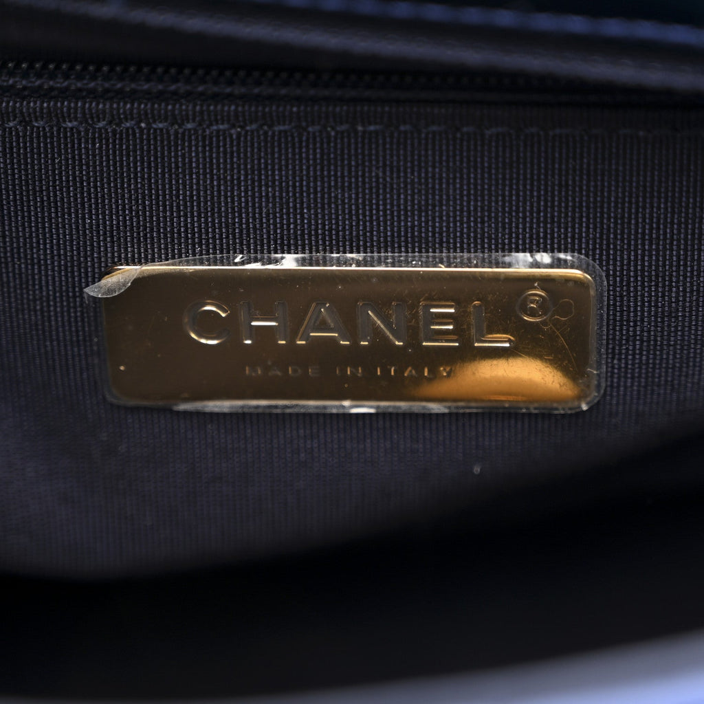 Satin Quilted Medium Chanel 19 Flap Blue