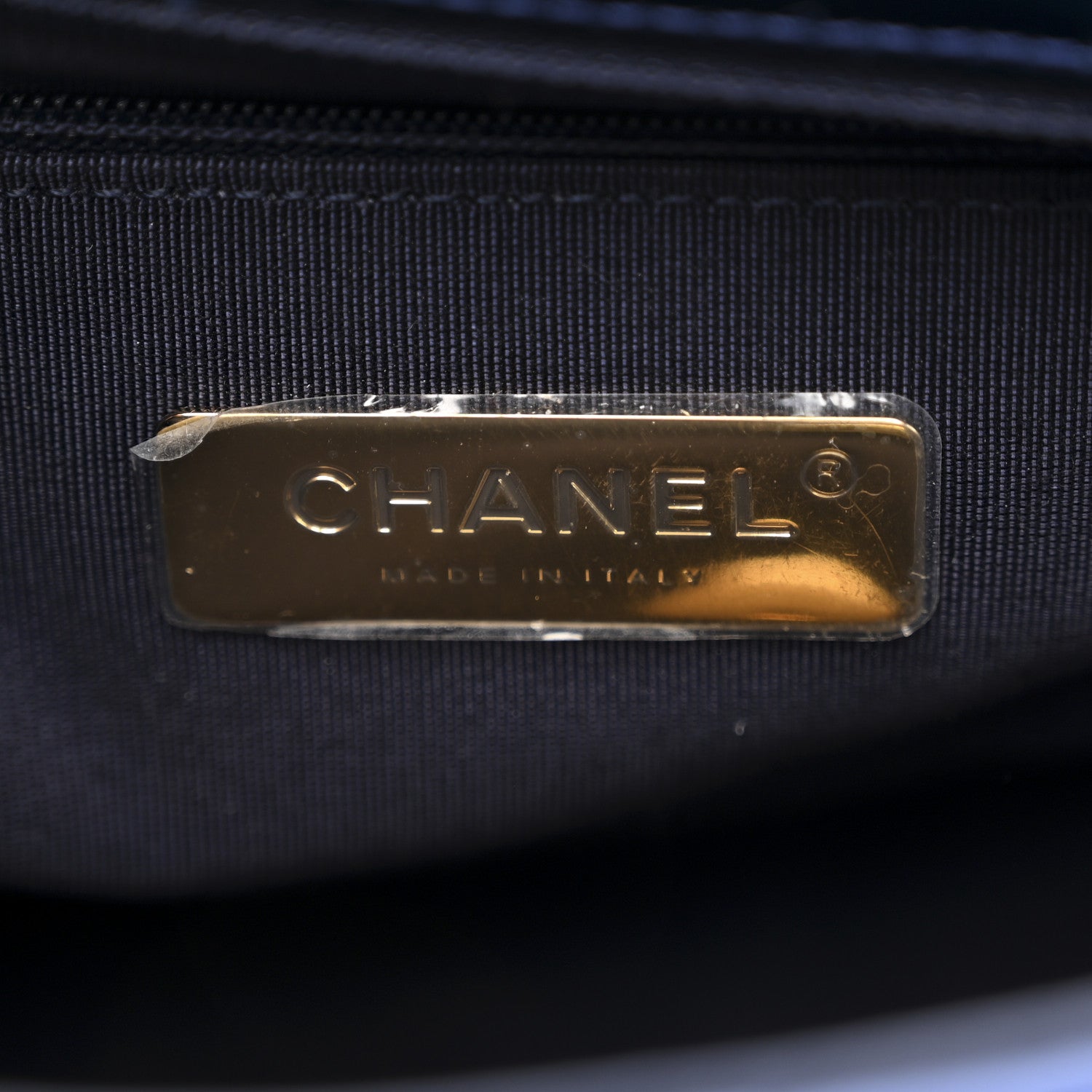 Satin Quilted Medium Chanel 19 Flap Blue