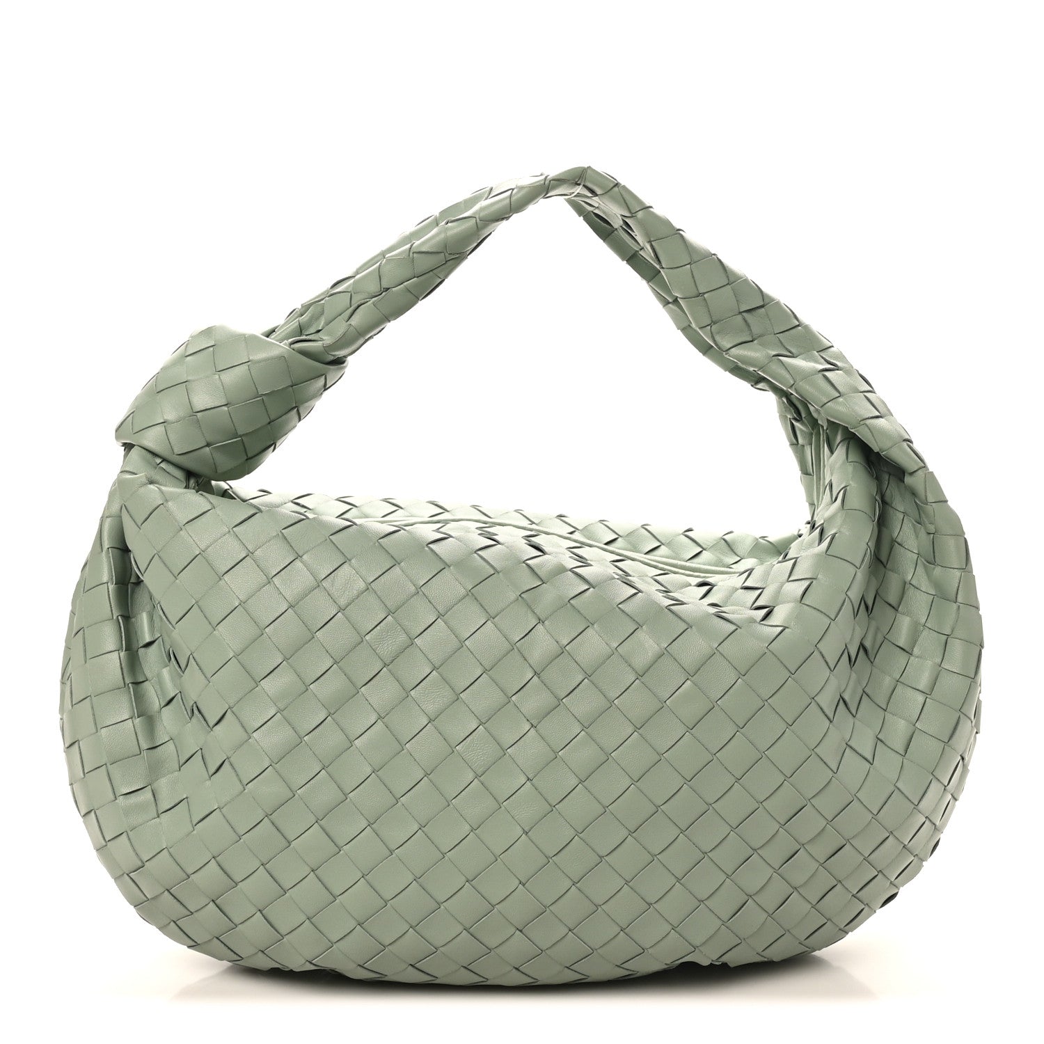 Nappa Intrecciato Small Jodie New Sauge