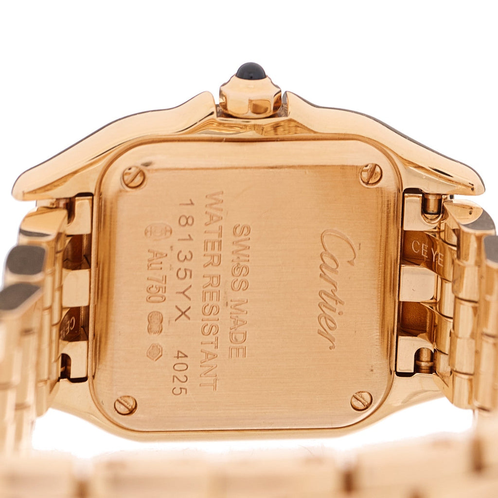 18K Pink Gold 22mm Panthere Quartz Watch