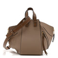 Calfskin Small Hammock Shoulder Bag Sand Mink