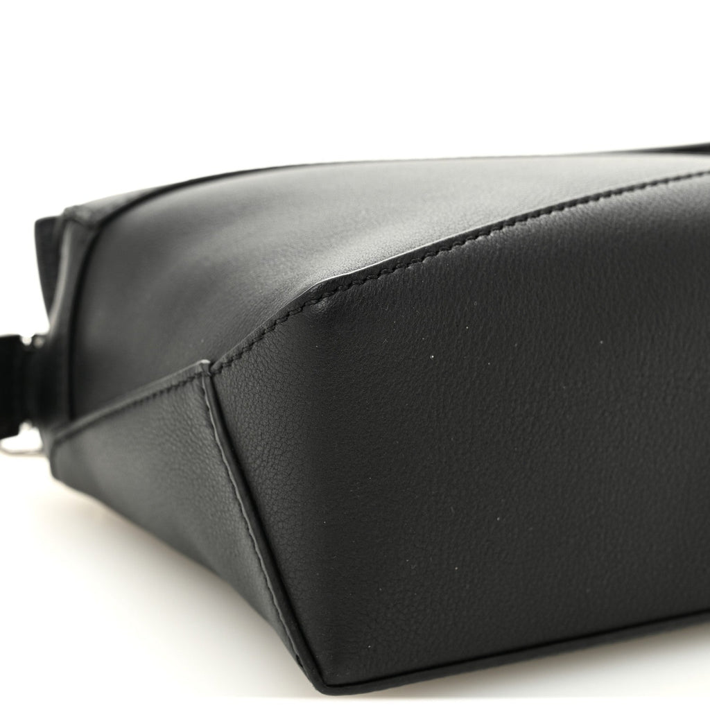 Calfskin Mini Puzzle Bag Black