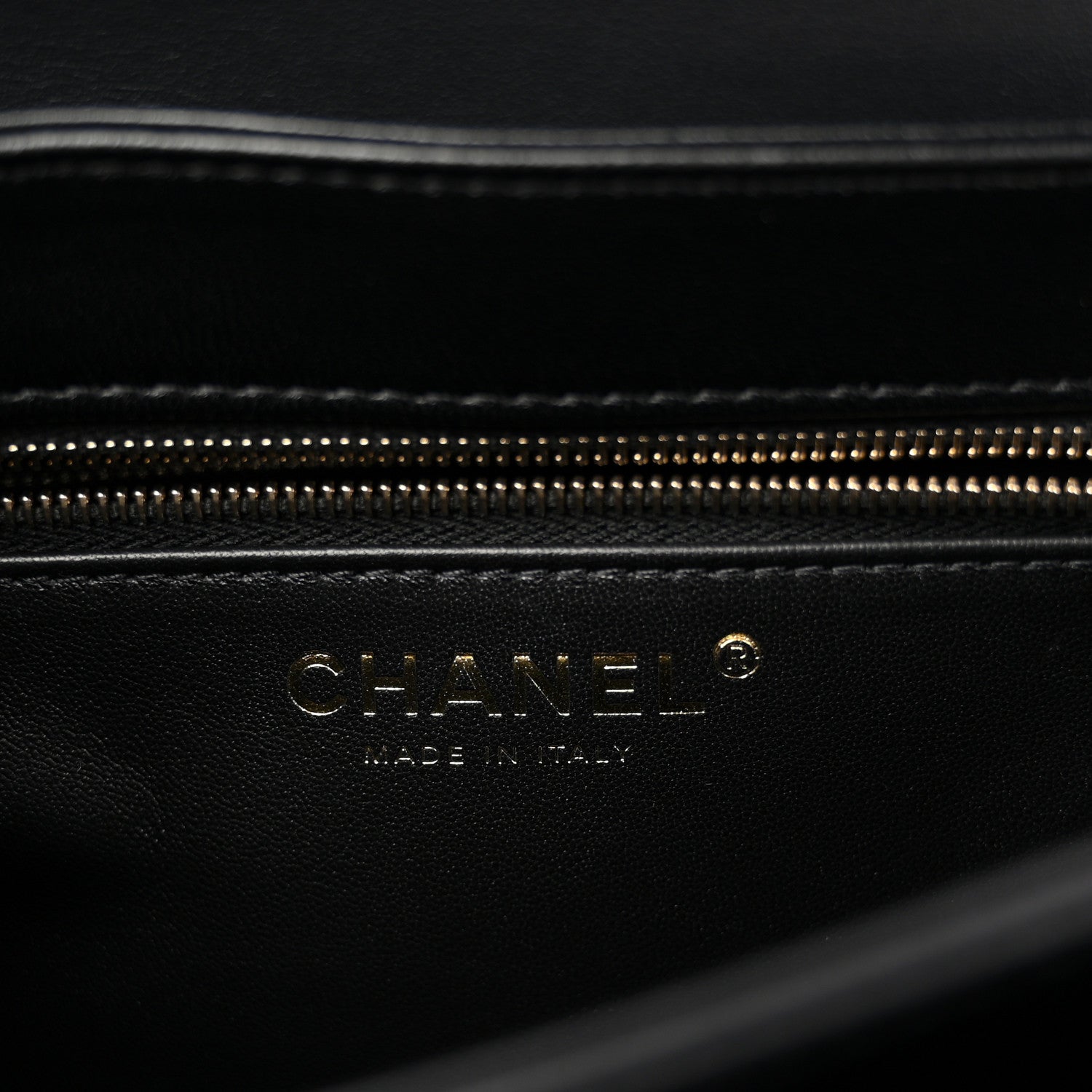 Lambskin Quilted Small Trendy CC Chain Dual Handle Flap Bag Black