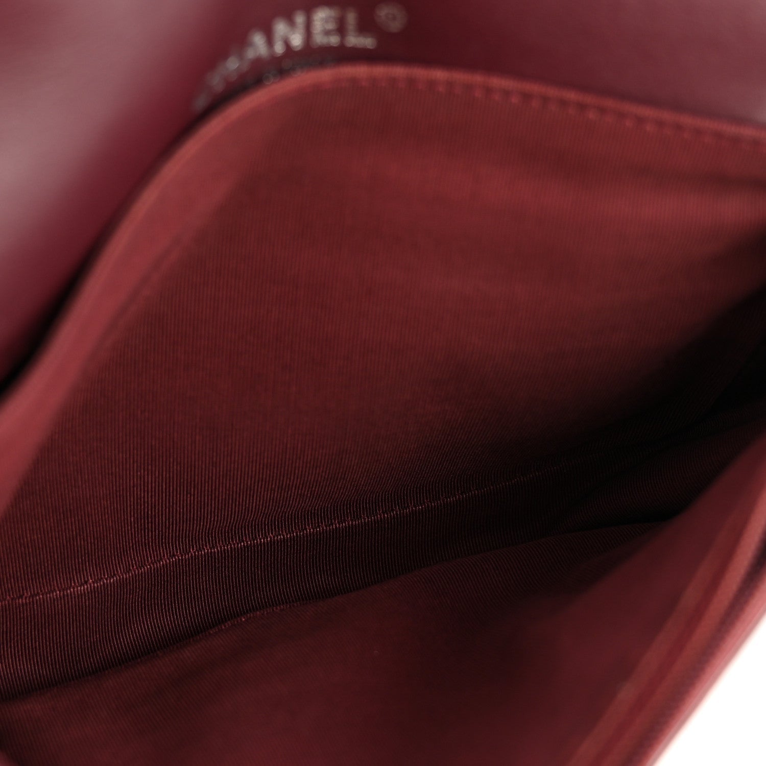 Patent Small Boy Reverso Flap Burgundy