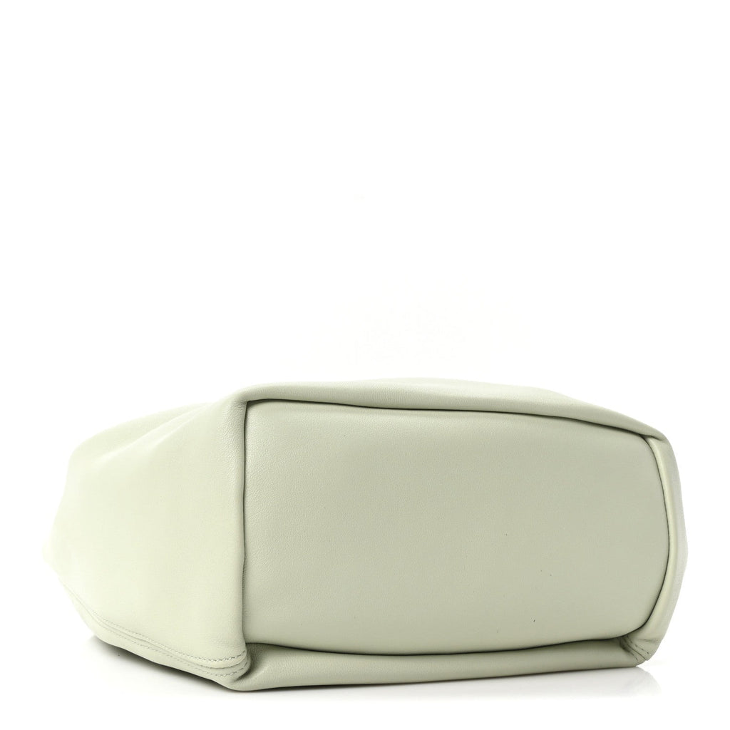 Mellow Nappa Lambskin Small Squeeze Bag Spring Jade
