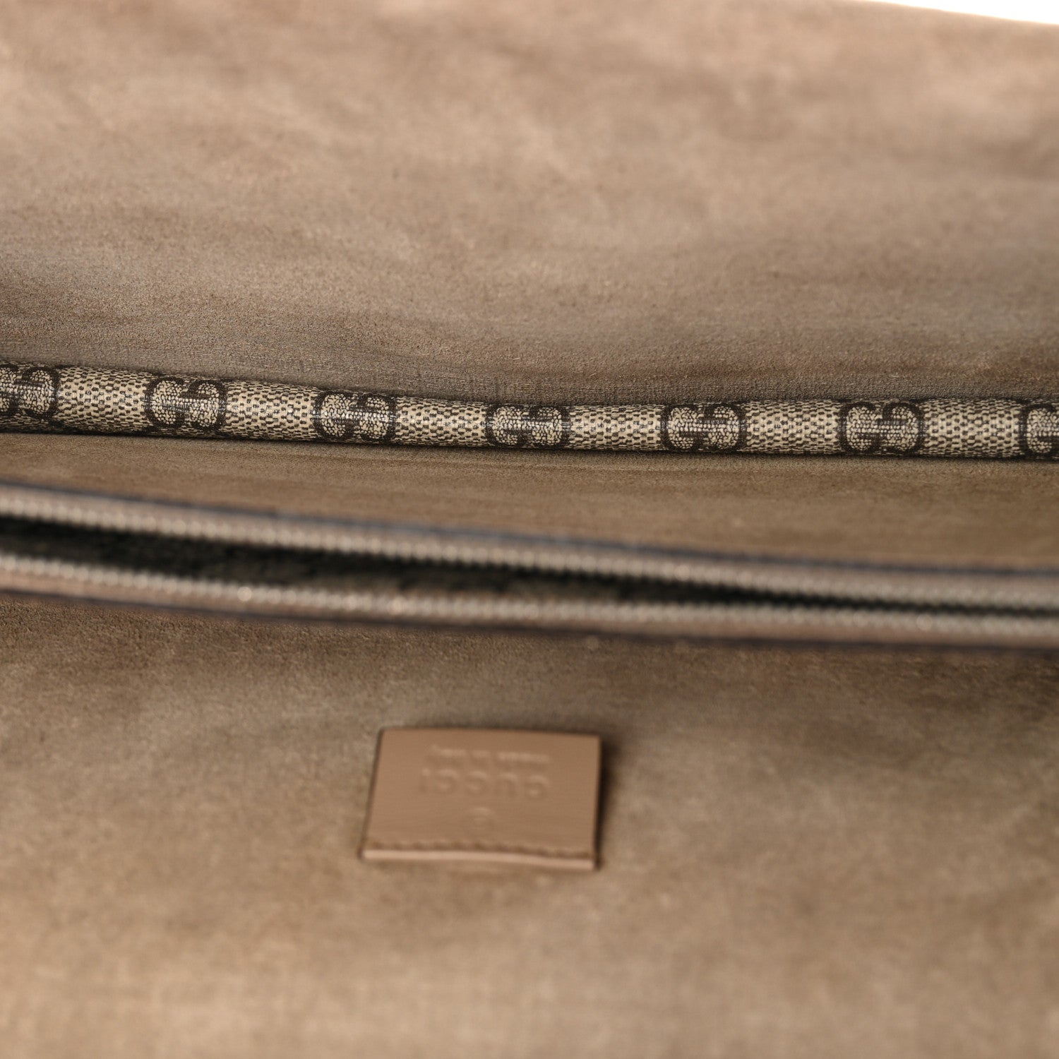 GG Supreme Monogram Small Dionysus Shoulder Bag Taupe