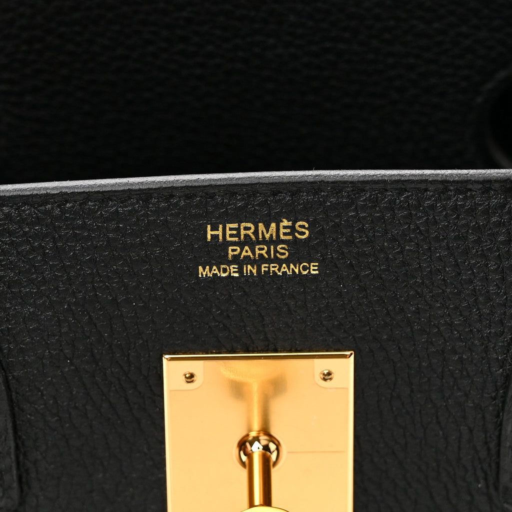 Togo Birkin 30 Black
