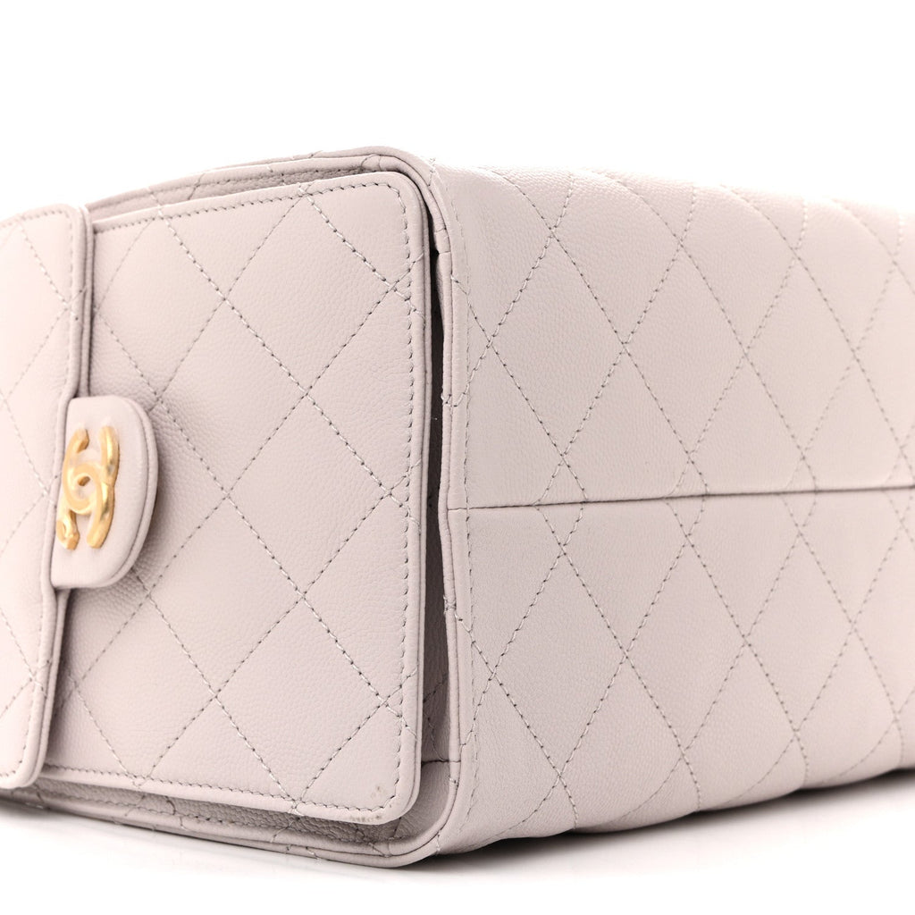 Caviar Quilted Small Chanel 25 Handbag Lilas Lilac