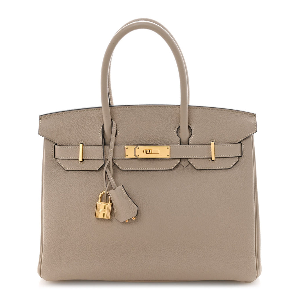 Togo Birkin 30 Gris Tourterelle