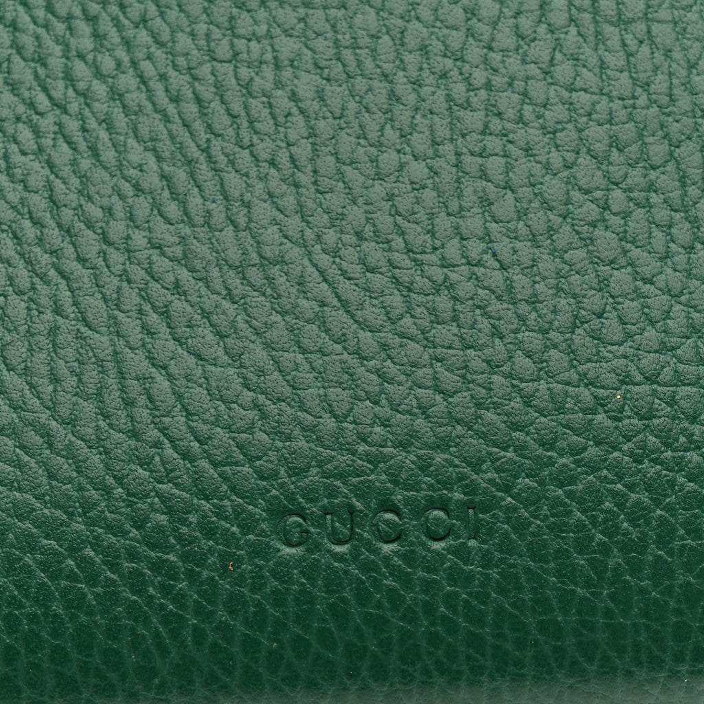 Calfskin Mini Dionysus Chain Wallet Emerald