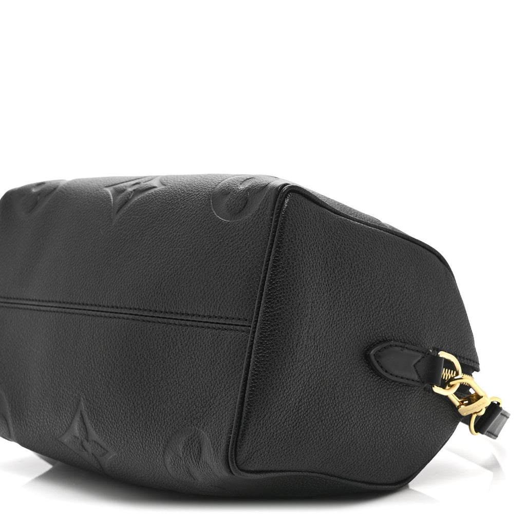 Empreinte Monogram Giant Speedy Bandouliere 25 Black