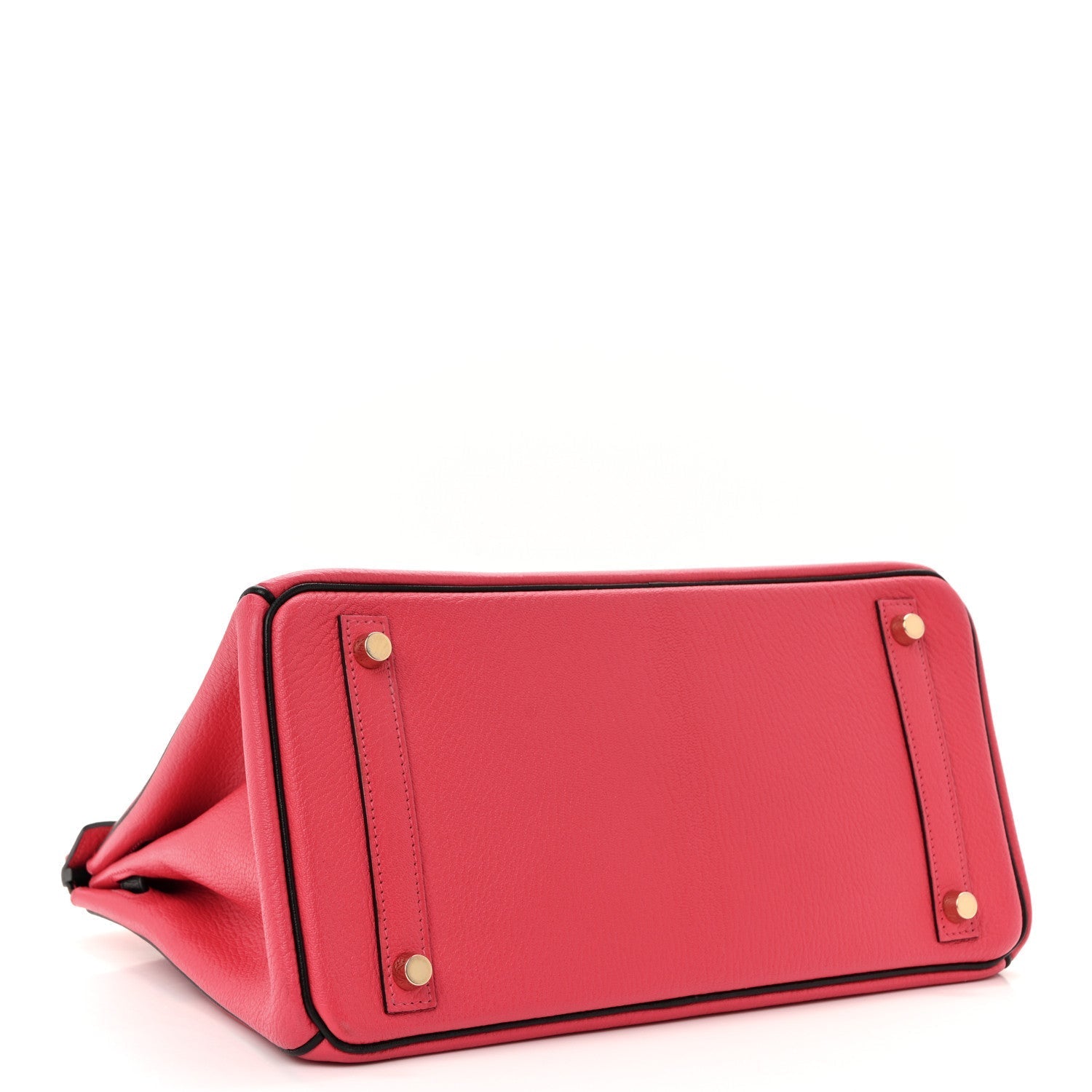 Chevre Mysore Horseshoe Birkin 30 Bougainvillea Black