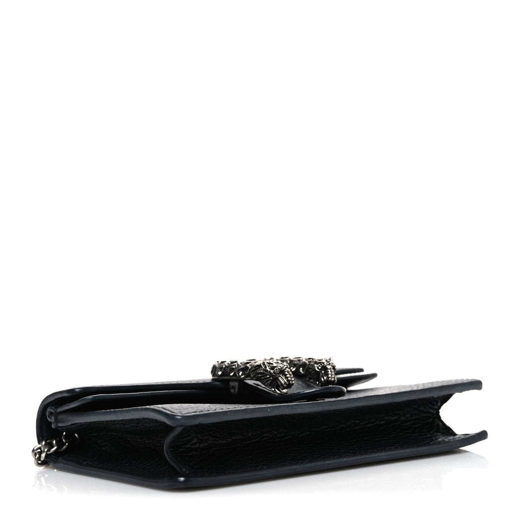 Calfskin Super Mini Dionysus Shoulder Bag Black