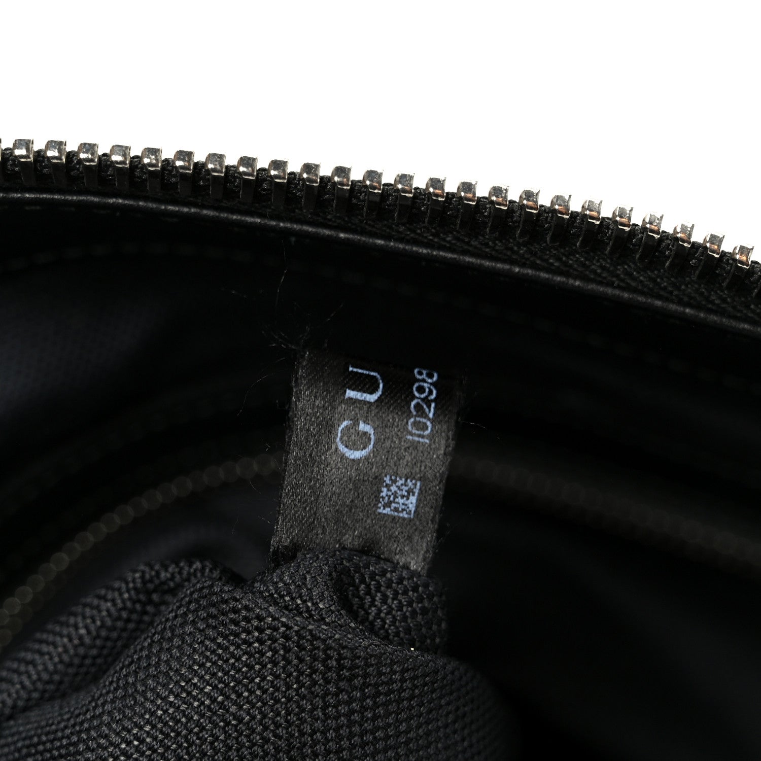 GG Supreme Monogram Appia Calfskin Web Flat Messenger Bag Black Grey