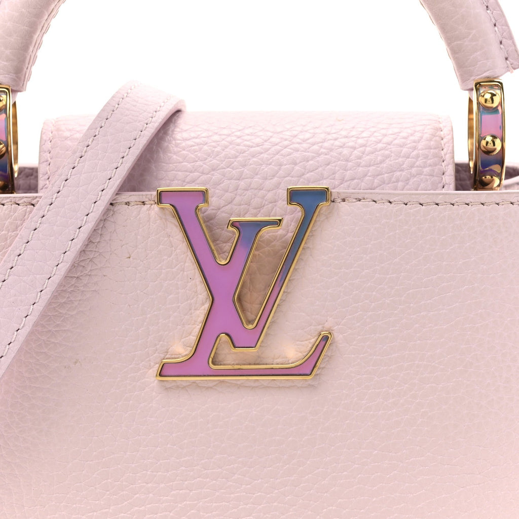 Taurillon LV Ski Capucines Mini Pearly Lilac