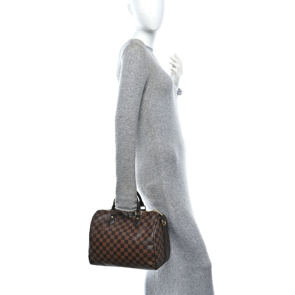 Damier Ebene Speedy Bandouliere 30