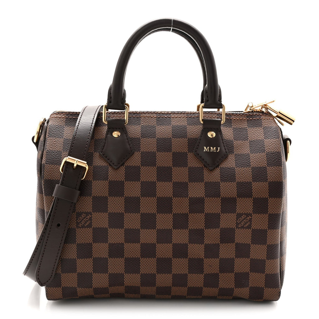 Damier Ebene Speedy Bandouliere 25