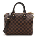 Damier Ebene Speedy Bandouliere 25
