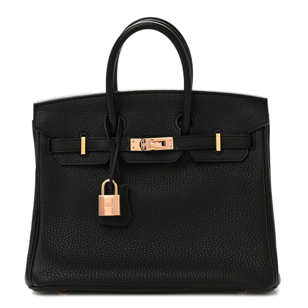 Togo Birkin 25 Black