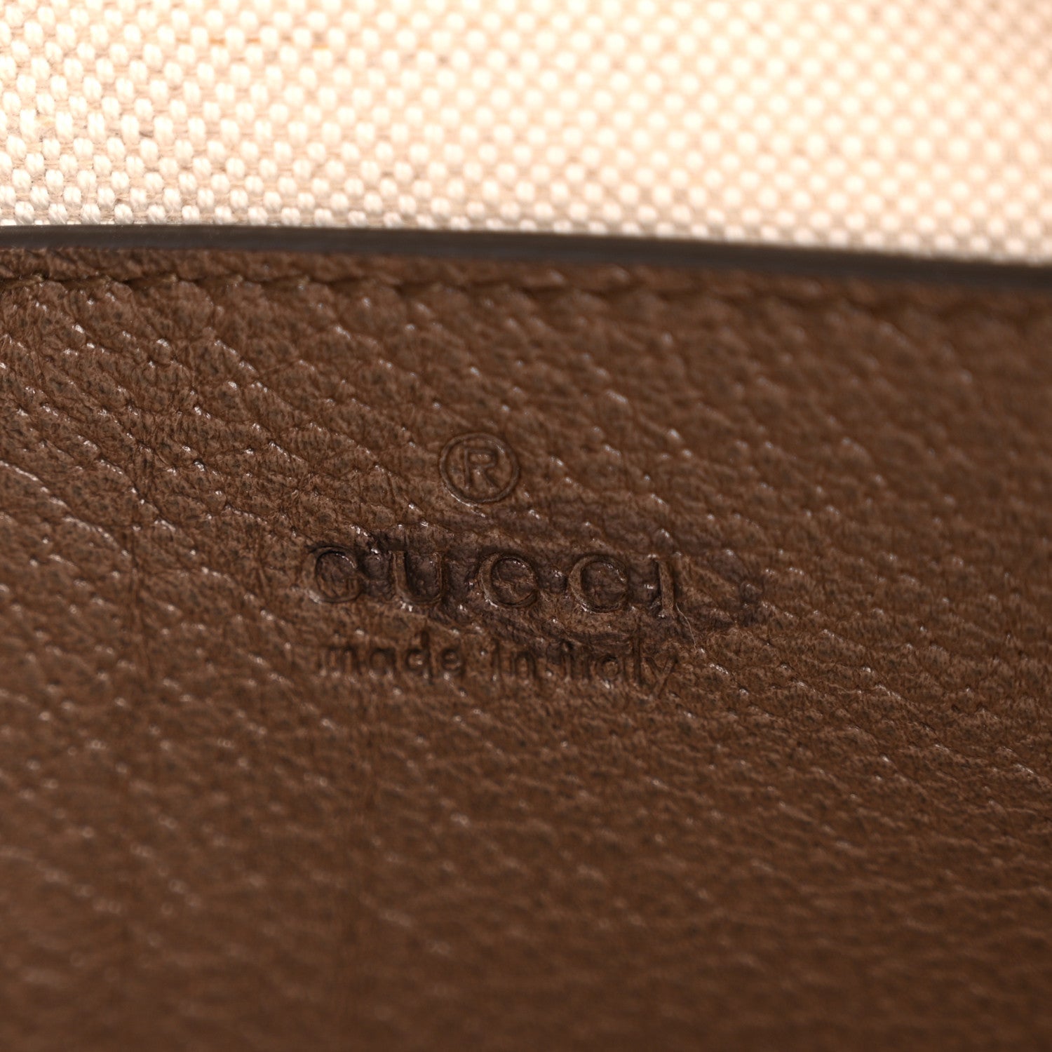 GG Supreme Monogram Web Ophidia Chain Shoulder Bag Brown