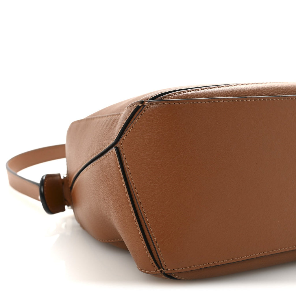 Calfskin Small Puzzle Bag Tan
