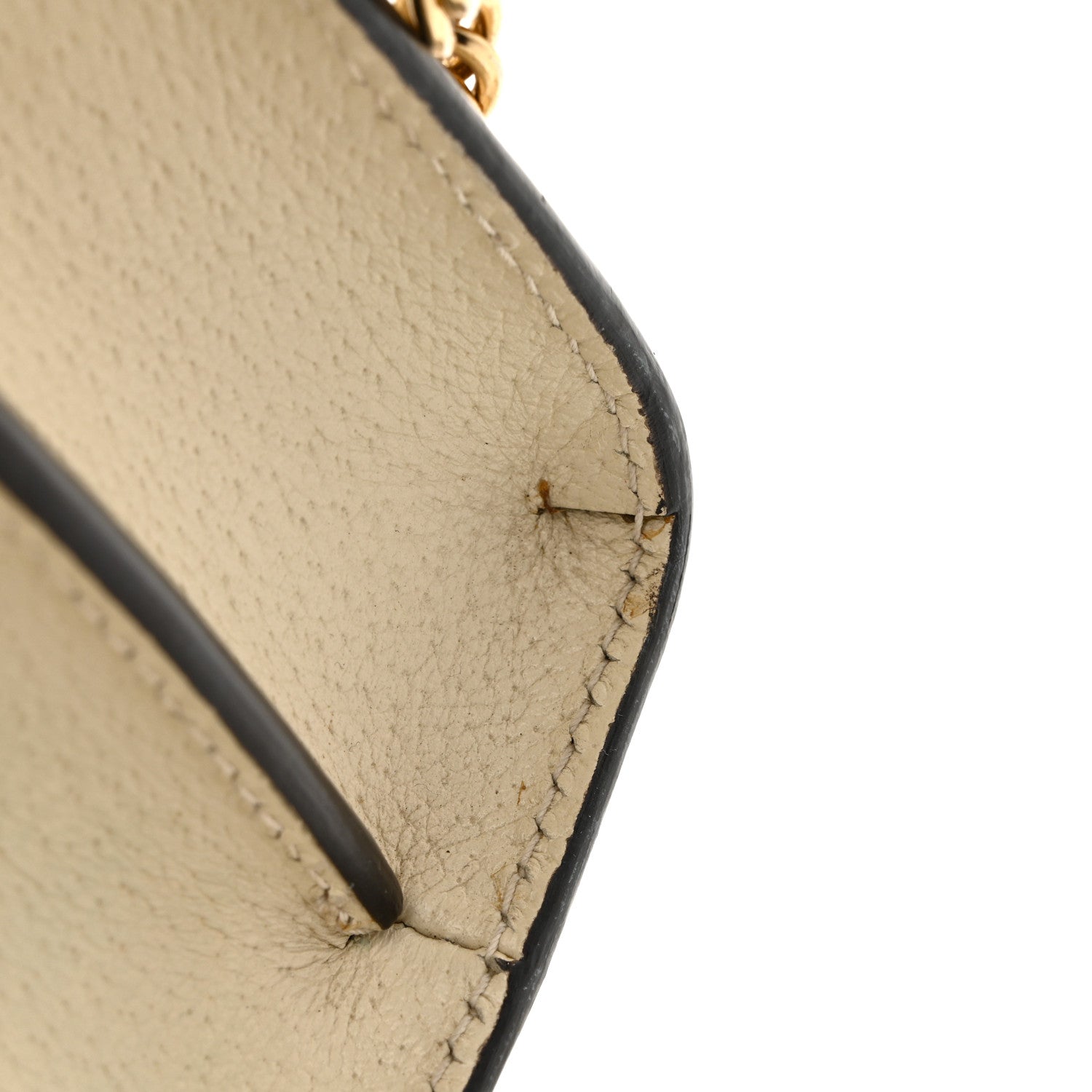 GG Supreme Monogram Flora Web Small Ophidia Chain Shoulder Bag White
