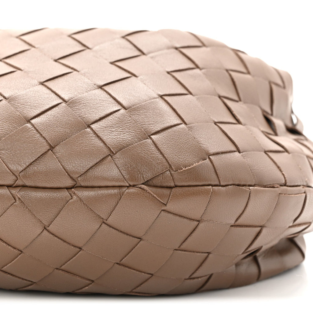 Nappa Intrecciato Mini Jodie Dark Taupe