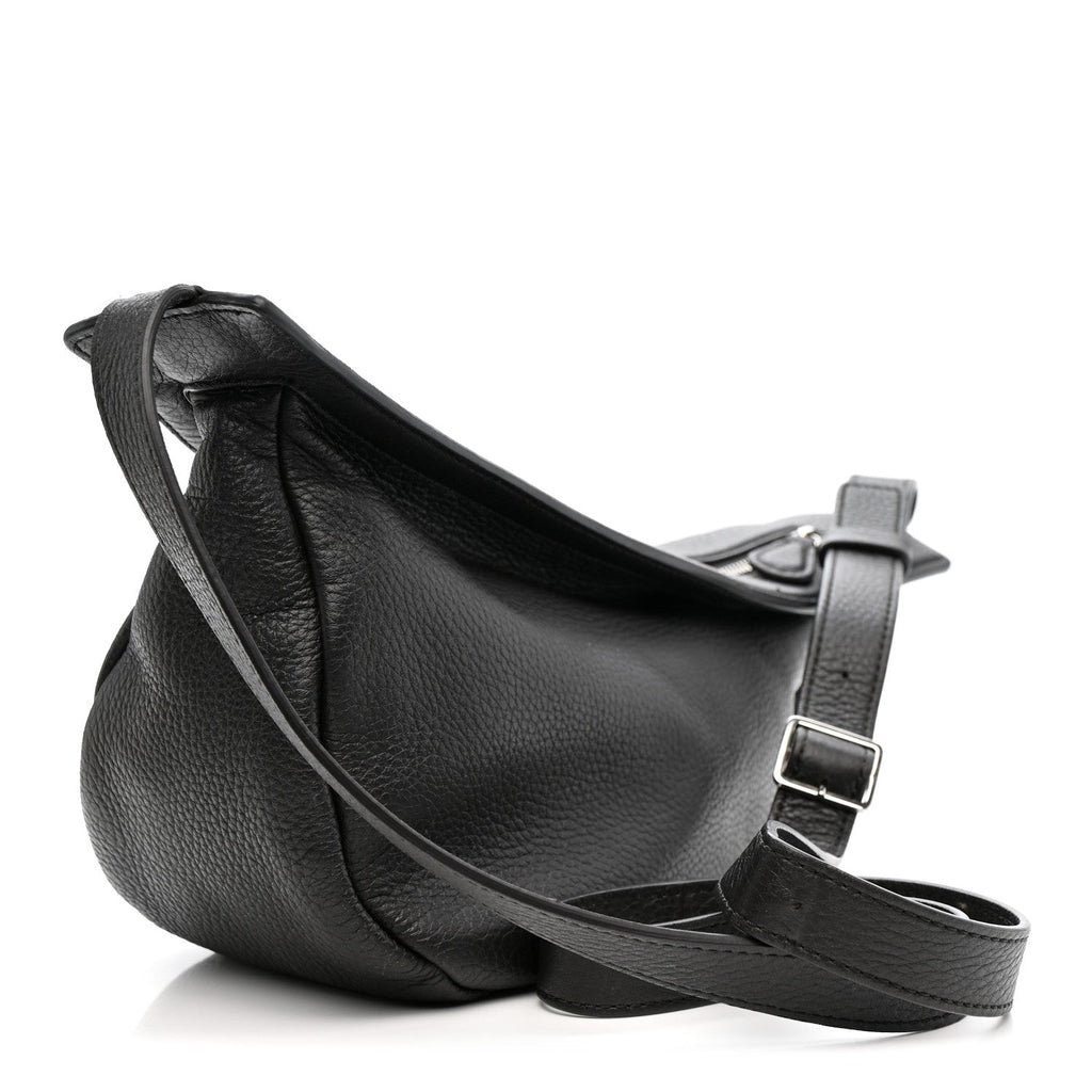 Deerskin Small Slouchy Banana Bag Espresso