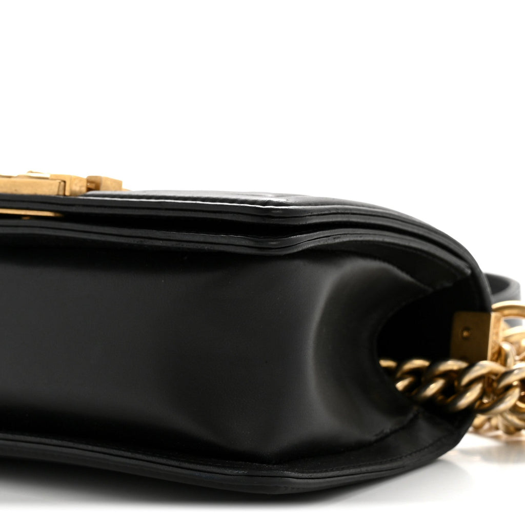 Galuchat Stingray Small Boy Flap Black