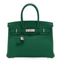 Togo Verso Birkin 30 Vert Vertigo Vert Fonce