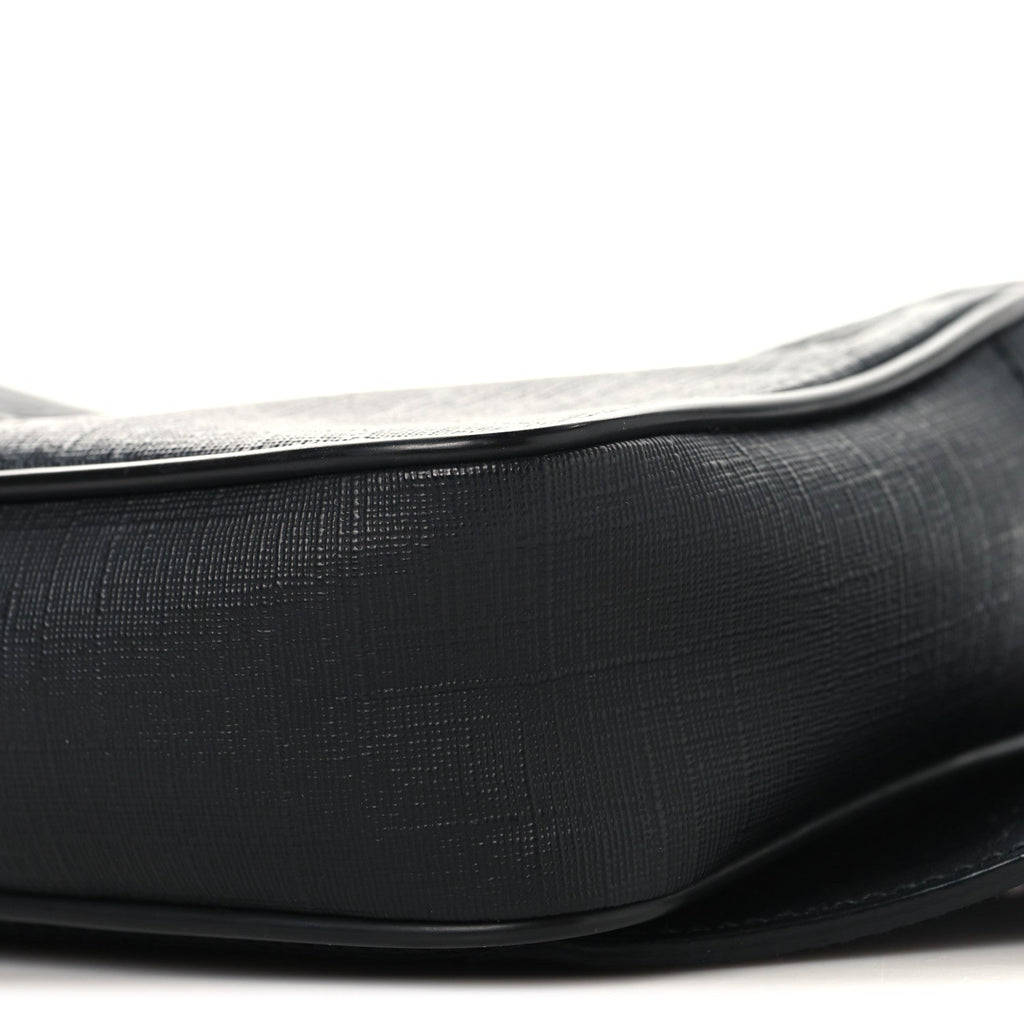 Soft GG Supreme Monogram Web Belt Bag Black Grey