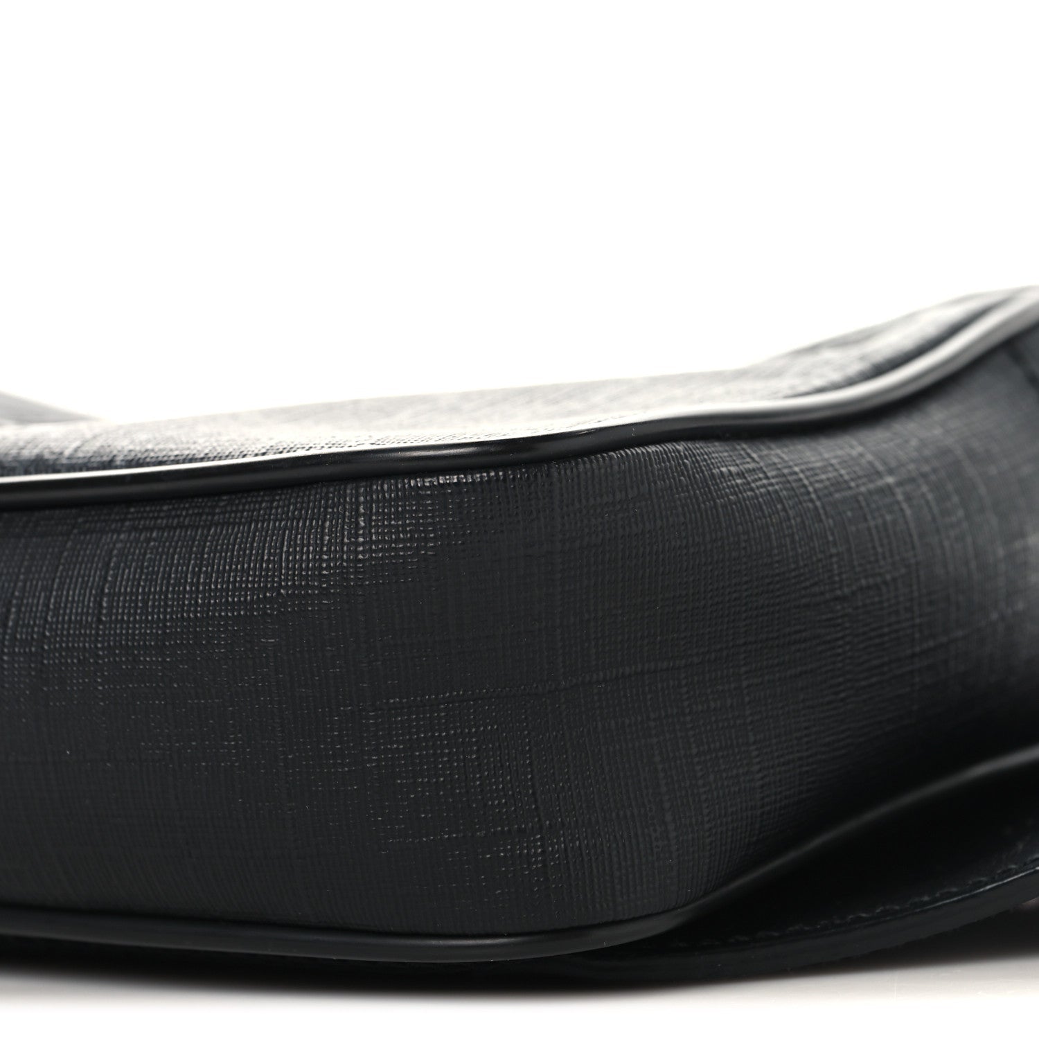 Soft GG Supreme Monogram Web Belt Bag Black Grey