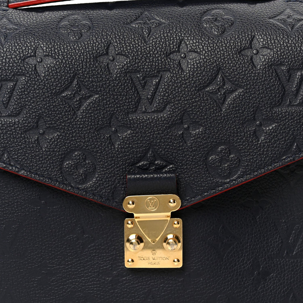 Empreinte Pochette Metis Marine Rouge