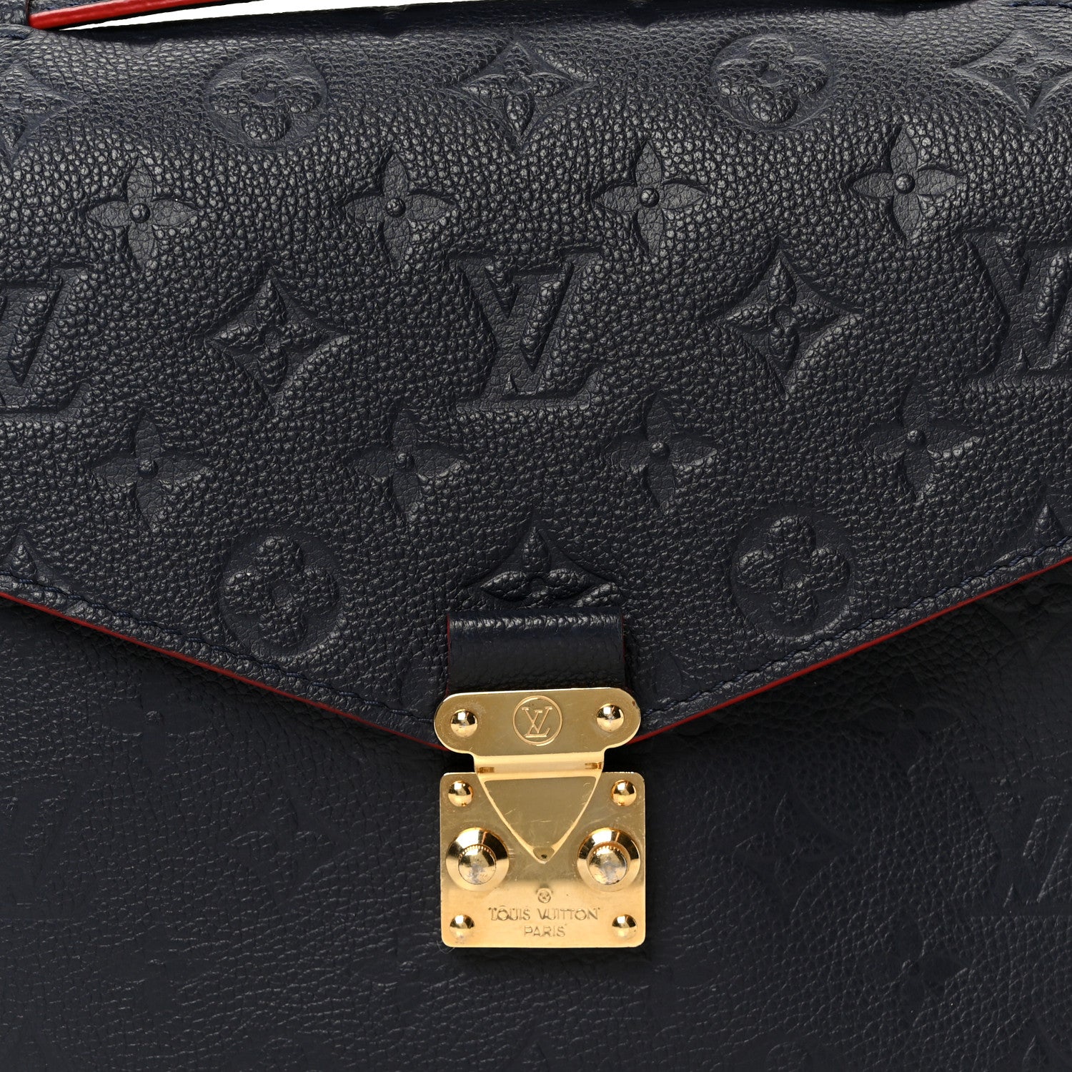 Empreinte Pochette Metis Marine Rouge