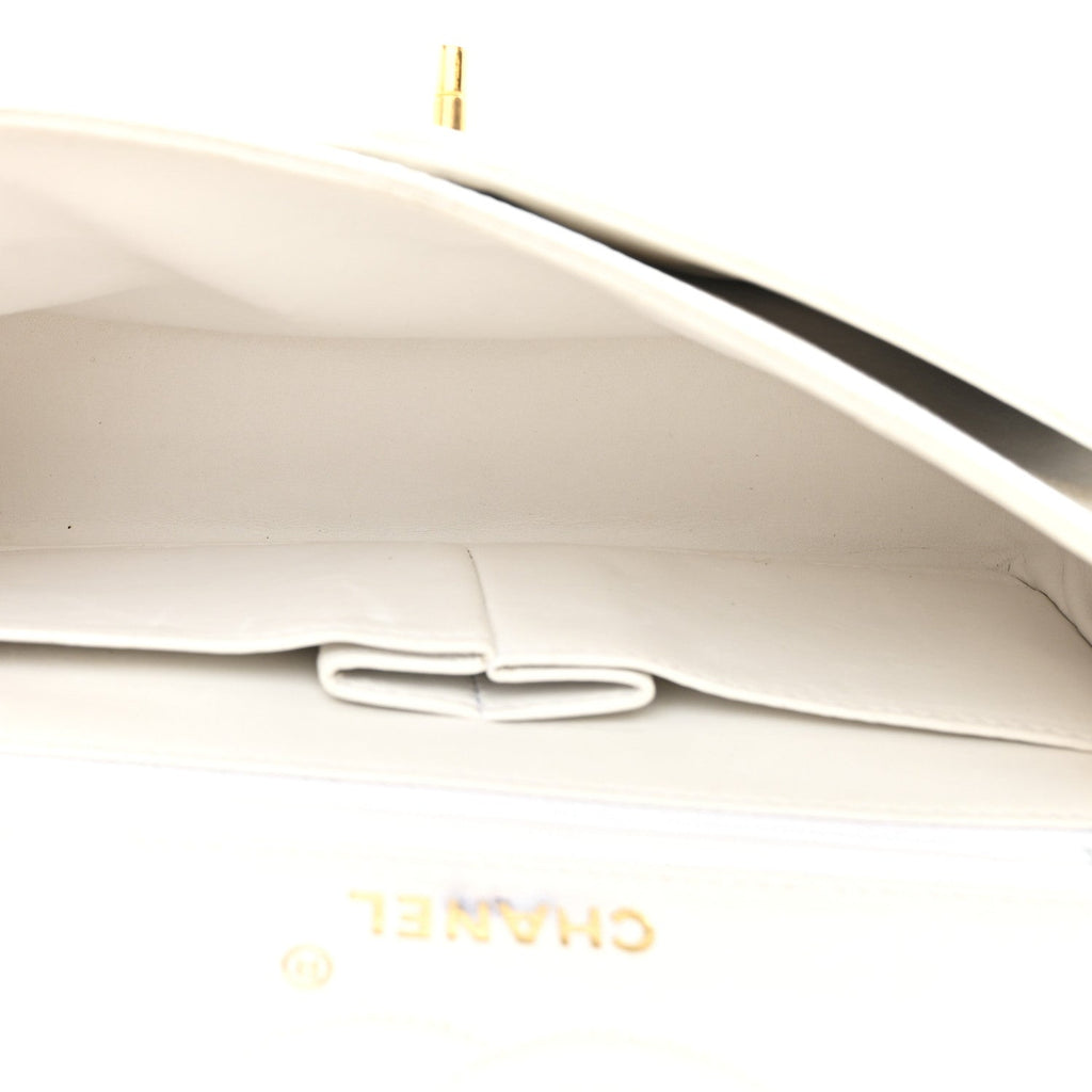 Lizard Small Double Flap White