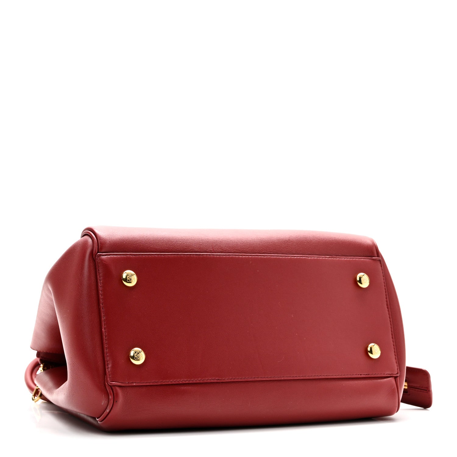 Supple Calfskin Medium Madrid Bag Dark Burgundy