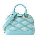 Lambskin Malletage Alma Nano Lagoon Blue