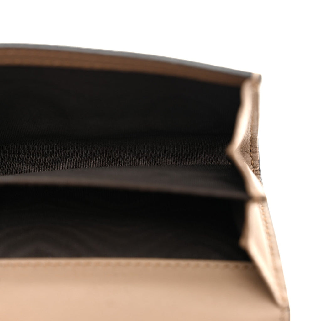 GG Supreme Monogram Dionysus Coin Purse Taupe