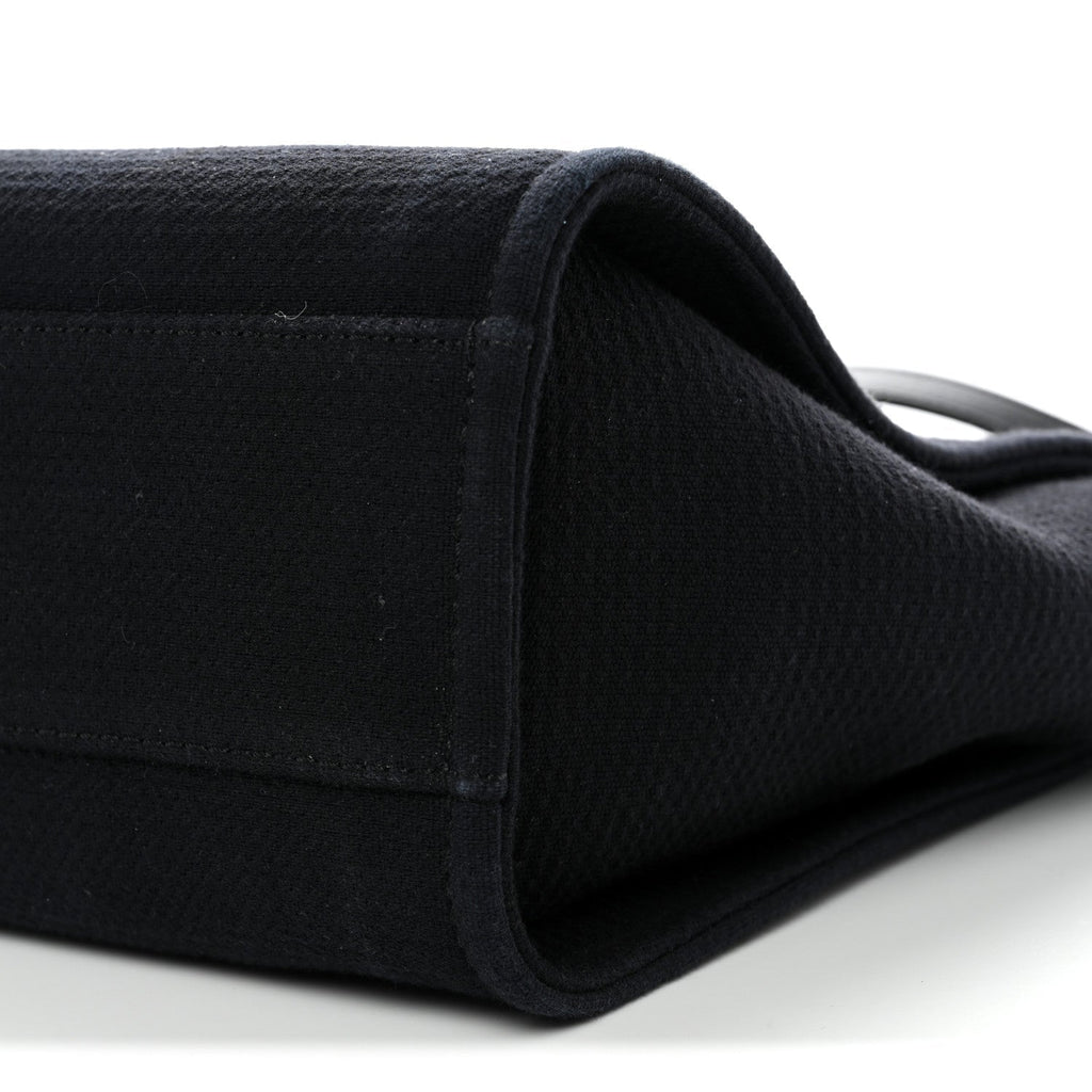 Mixed Fibers Small Deauville Tote Black