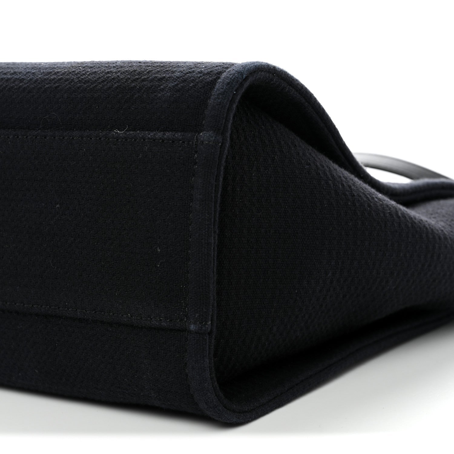 Mixed Fibers Small Deauville Tote Black