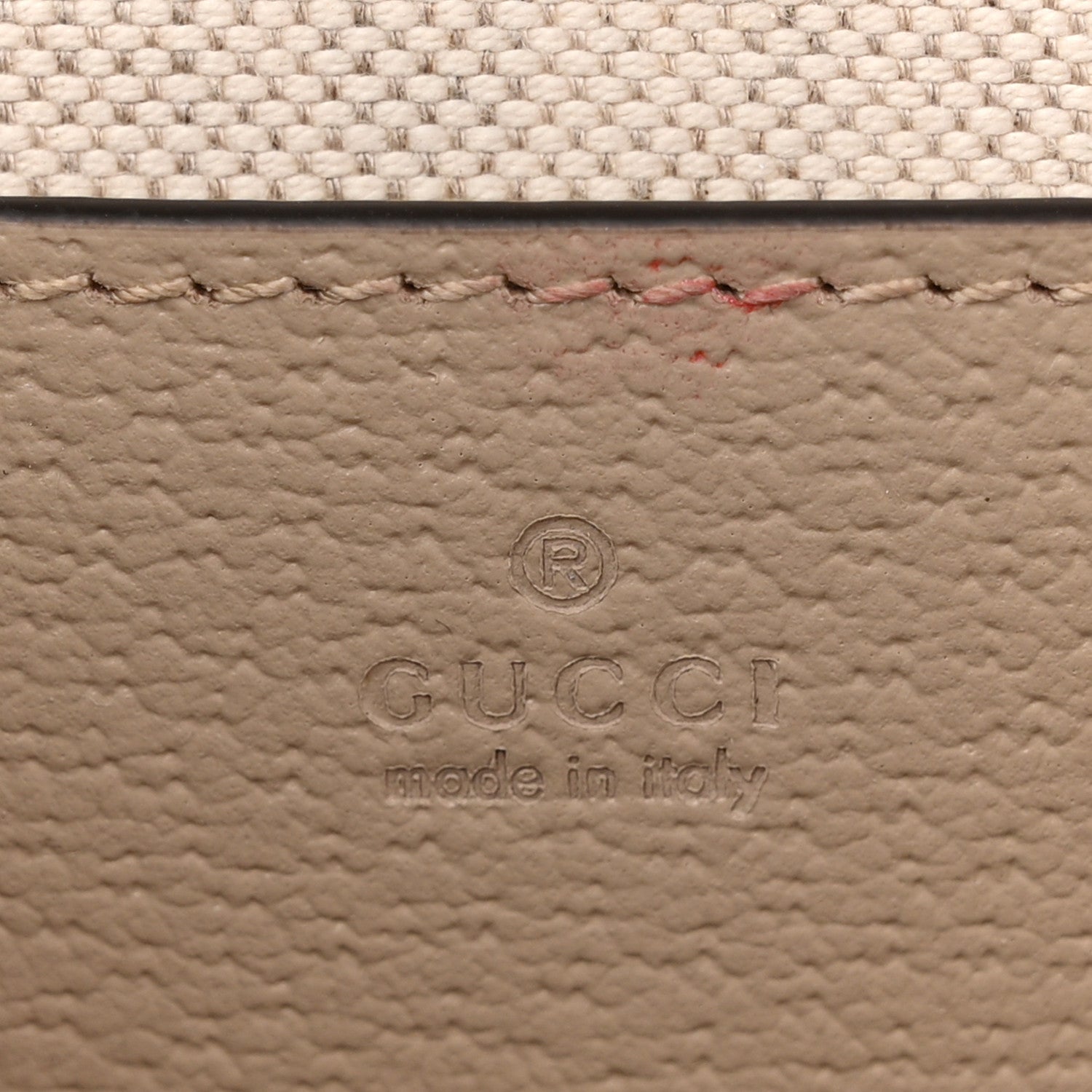 GG Supreme Monogram Textured Dollar Calfskin Web Mini Ophidia Envelope Shoulder Bag Beige Mystic White Oatmeal