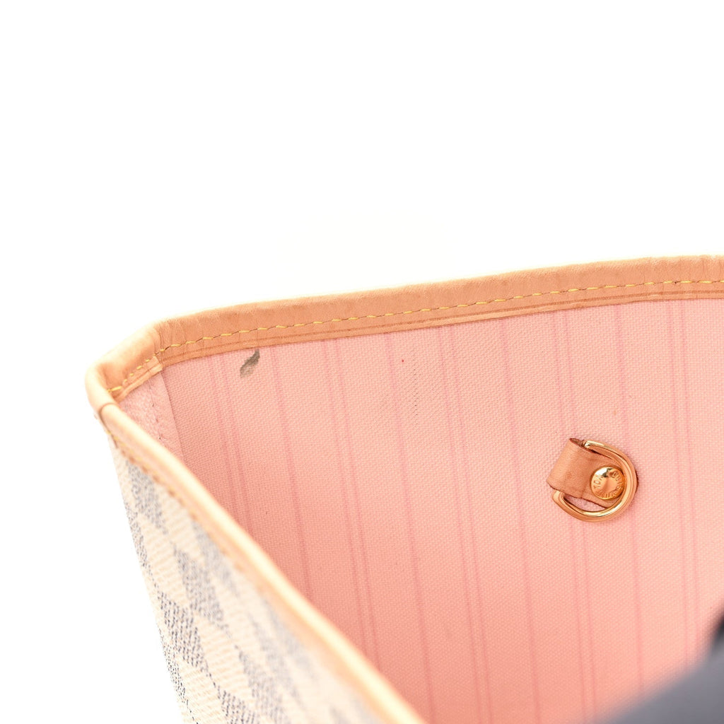 Damier Azur Neo Neverfull GM Rose Ballerine