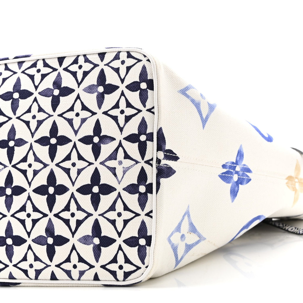 Monogram Canvas By The Pool Okinawa 2.0 Neverfull GM Blue
