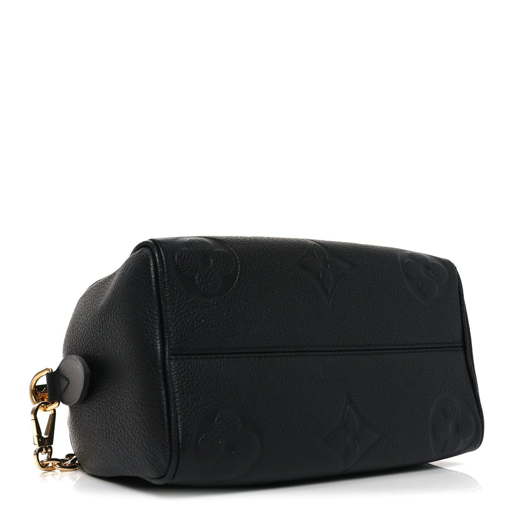 Empreinte Monogram Giant Speedy Bandouliere 20 Black