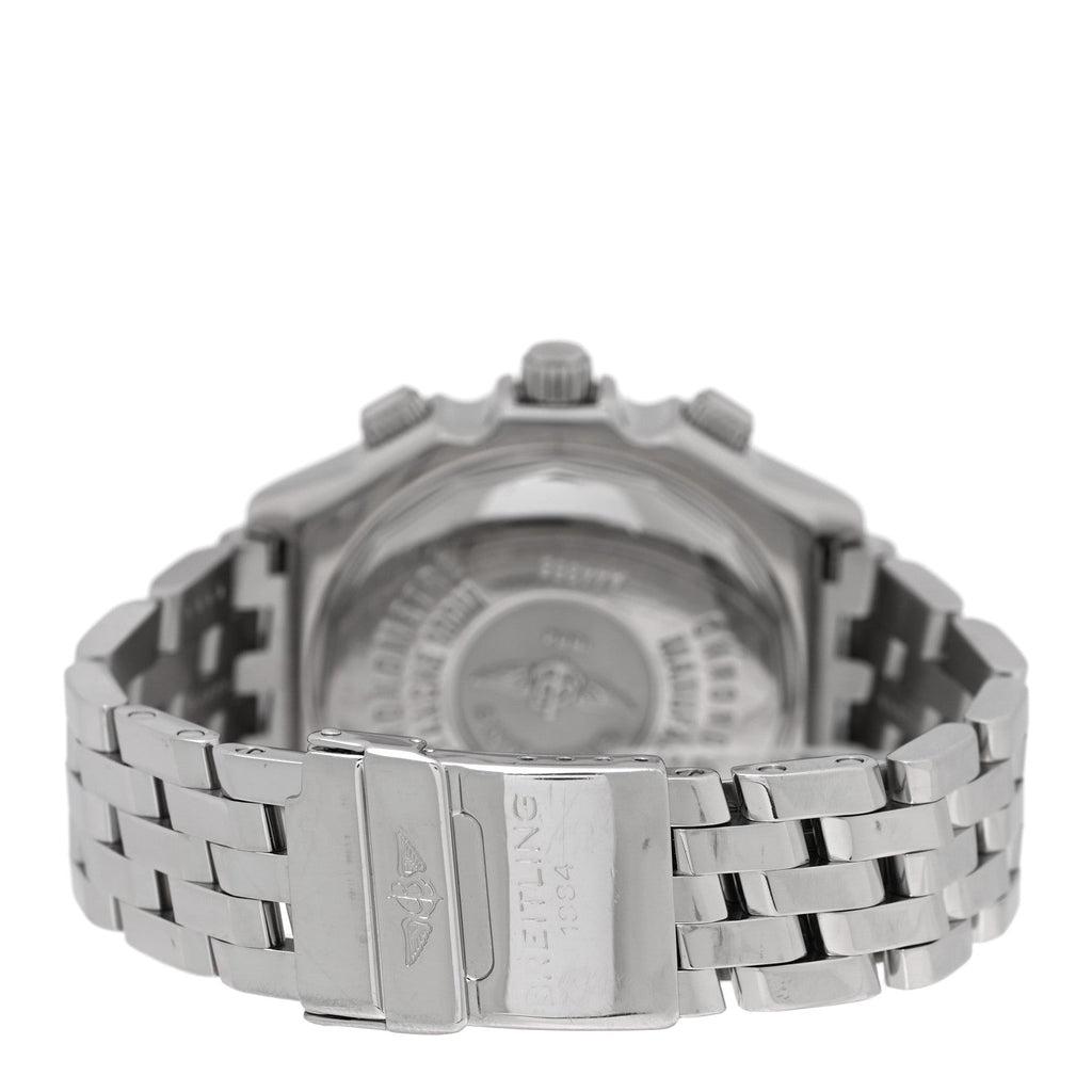 Stainless Steel 44mm Crosswind Automatic Watch Black A44355