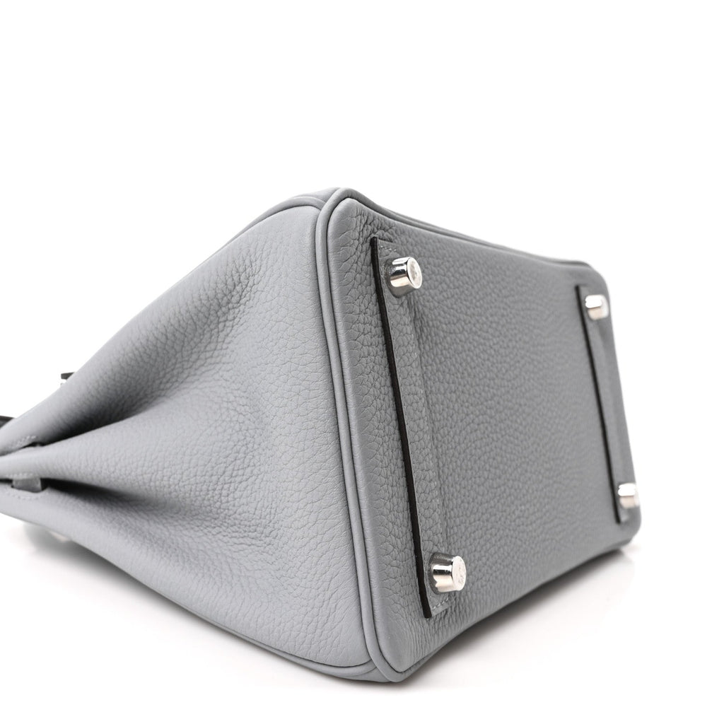 Togo Birkin 25 Gris Pantin
