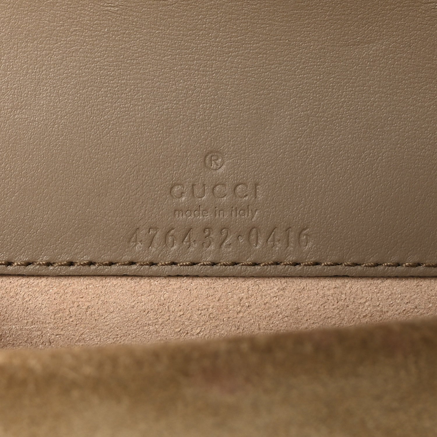 GG Supreme Monogram Super Mini Dionysus Shoulder Bag Taupe